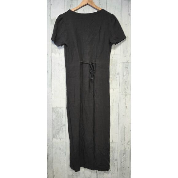 Z Supply Irene Linen Blend Midi Shirt Dress Sz. L - Picture 5 of 8